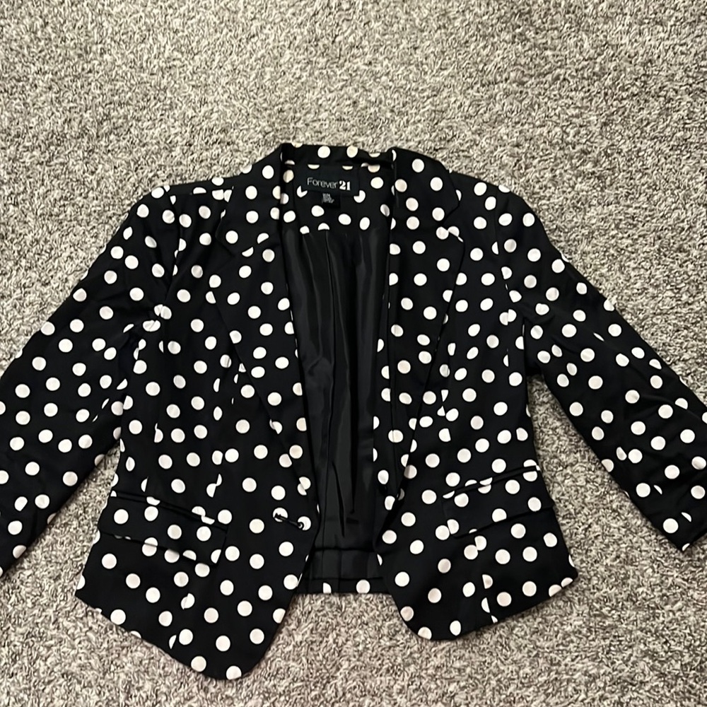 Polka dot Blazer